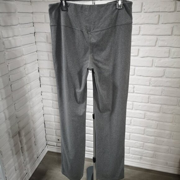 Eddie Bauer Ladies Size Large Dark Grey Wide Waistband Athletic / Yoga Pants - Picture 2 of 10